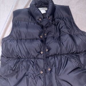 L.L. Bean Midnight Puffer Vest